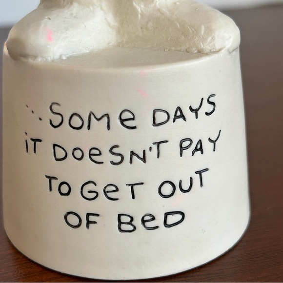 Vintage Ziggy Figure/Statue & Ziggy Christmas Ornament/Bell - Picture 6 of 16